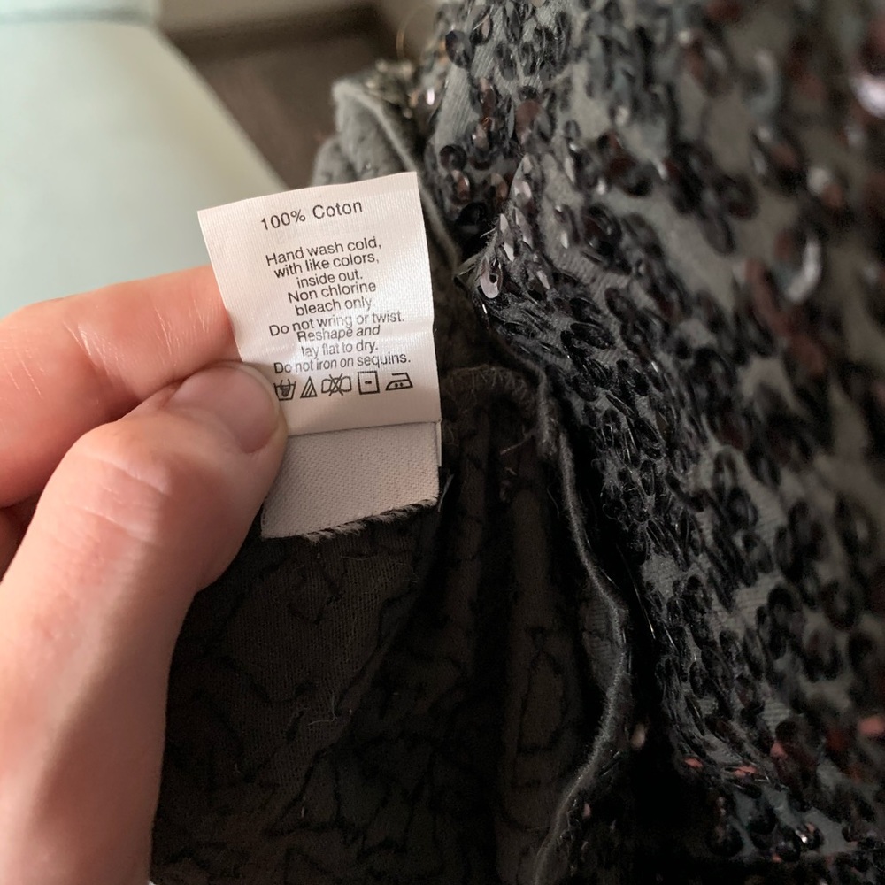 *FREE WITH PURCHASE — J.Crew Navy sequin tank - Picture 6 of 6